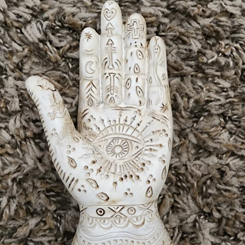 Boho Mystical Hamsa Hand Spiritual Decor
